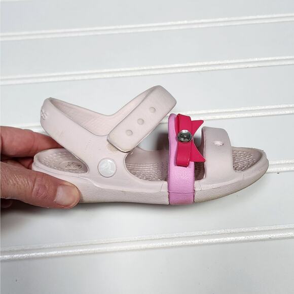 Crocs Kids Keeley Charm Sandals - Picture 5 of 11